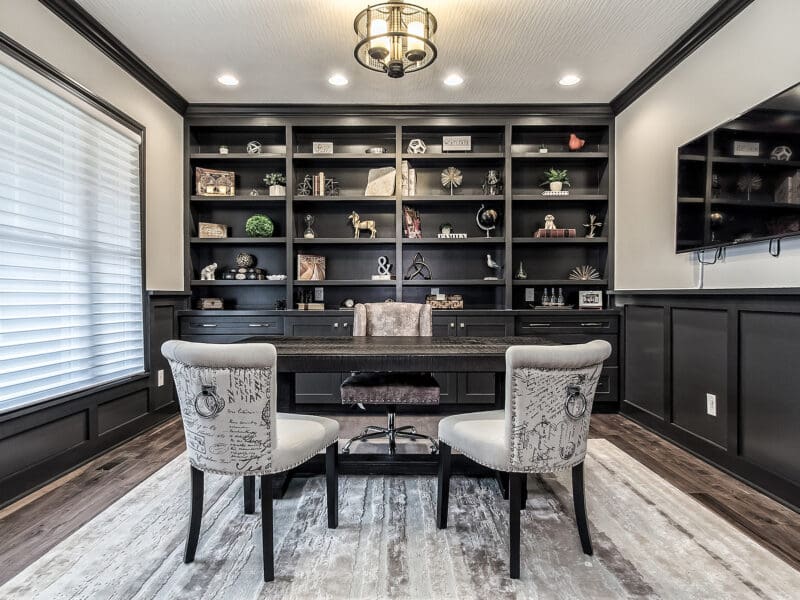 custom luxury home office interior
